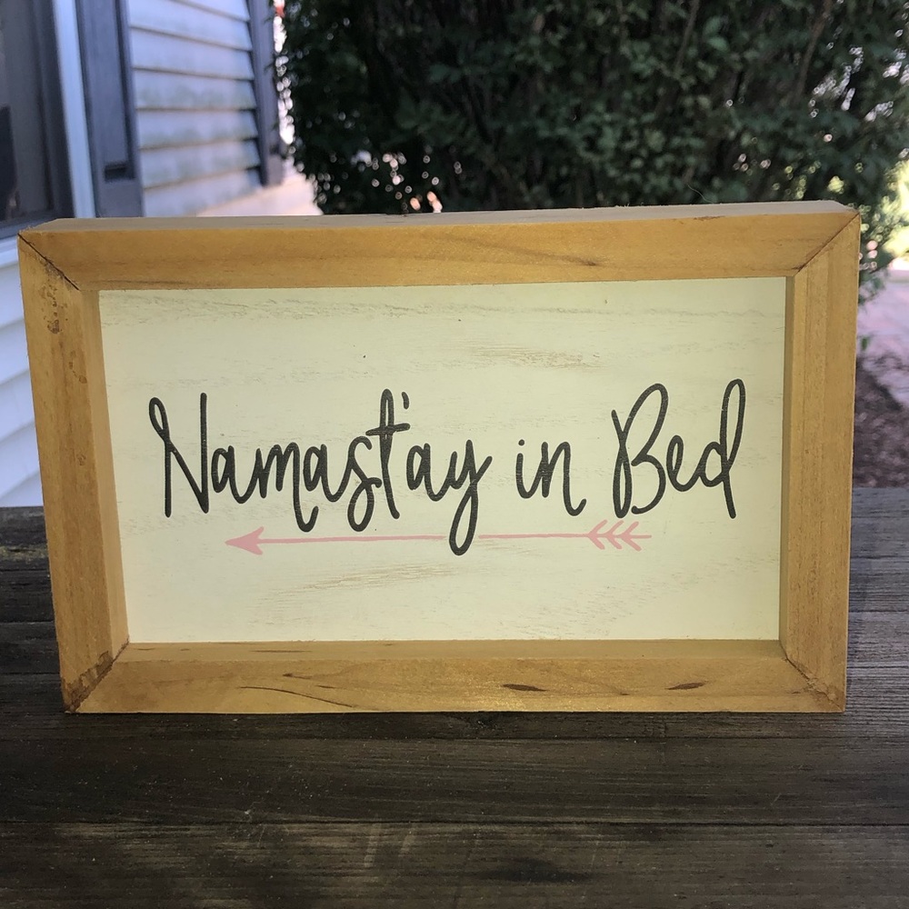 “Namastay in Bed” Decor